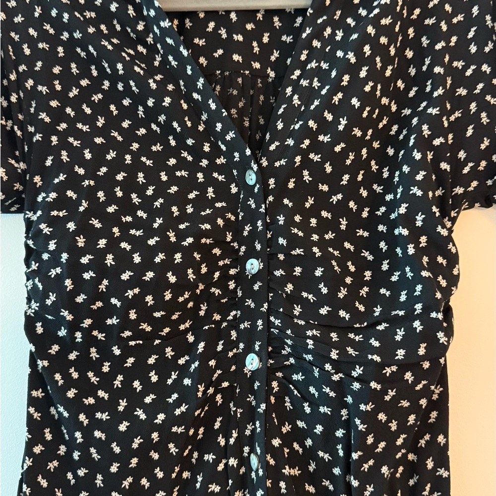Madewell Black and White floral dress - Picture 6 of 8